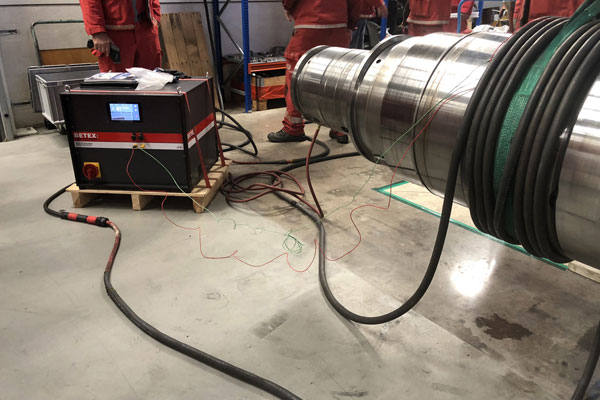 Dismounting Induction Heater